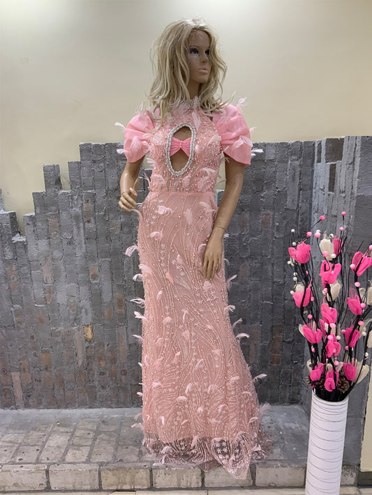 Pink Bodycon Dress HT21080