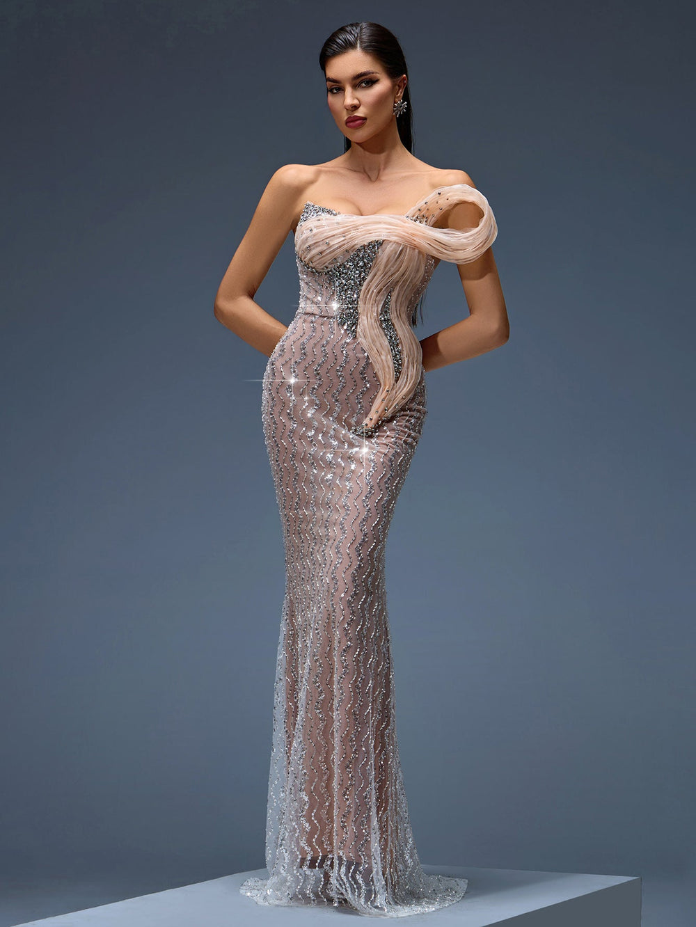 Apricot Dress HT21390