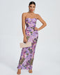 Dahlia Floral Sequins Maxi Dress