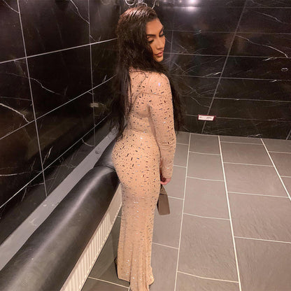 Apricot Dress KLYF1084