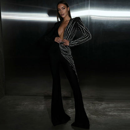 Black Jumpsuit KLYF1105
