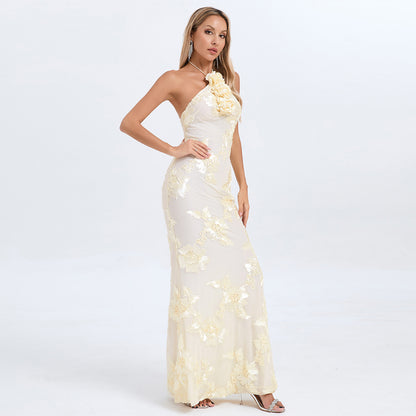 Apricot Dress KLYF1249