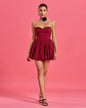 Valentine A-Line Ruffle Mini Dress