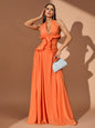 Orange Dress KLYF1454