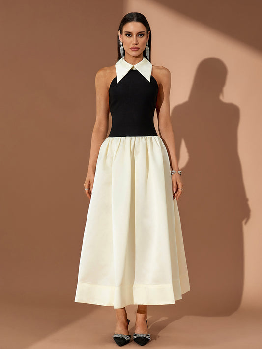 Black White Dress KLYF1481