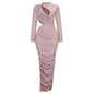 Pink Bodycon Dress KLYF393 2