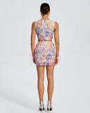 Helena 3D Floral Lace Mini Set