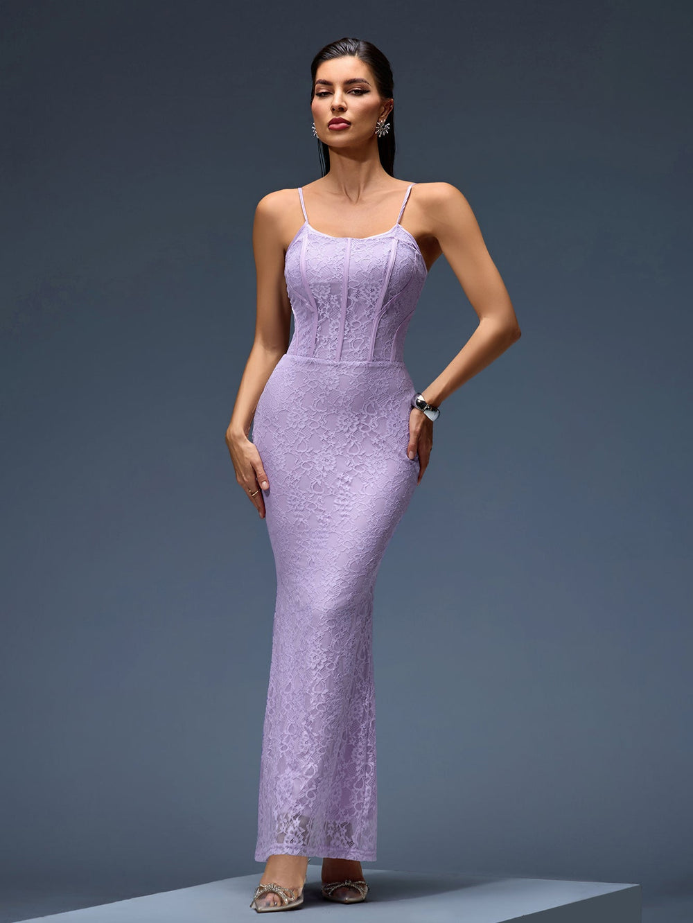 Purple Dress OW25015