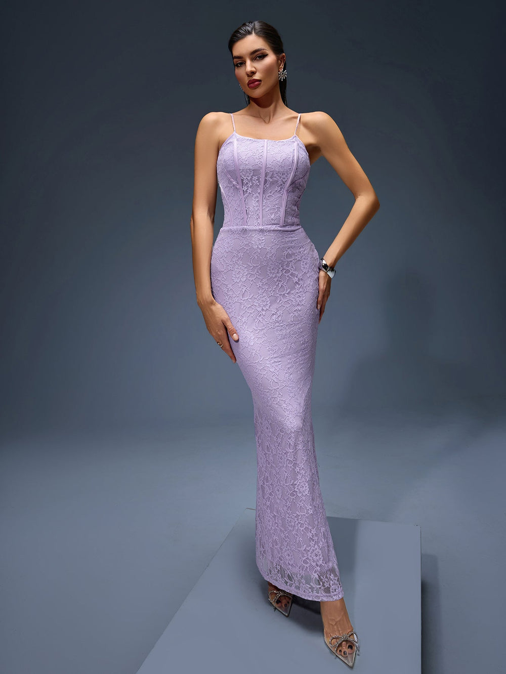 Purple Dress OW25015