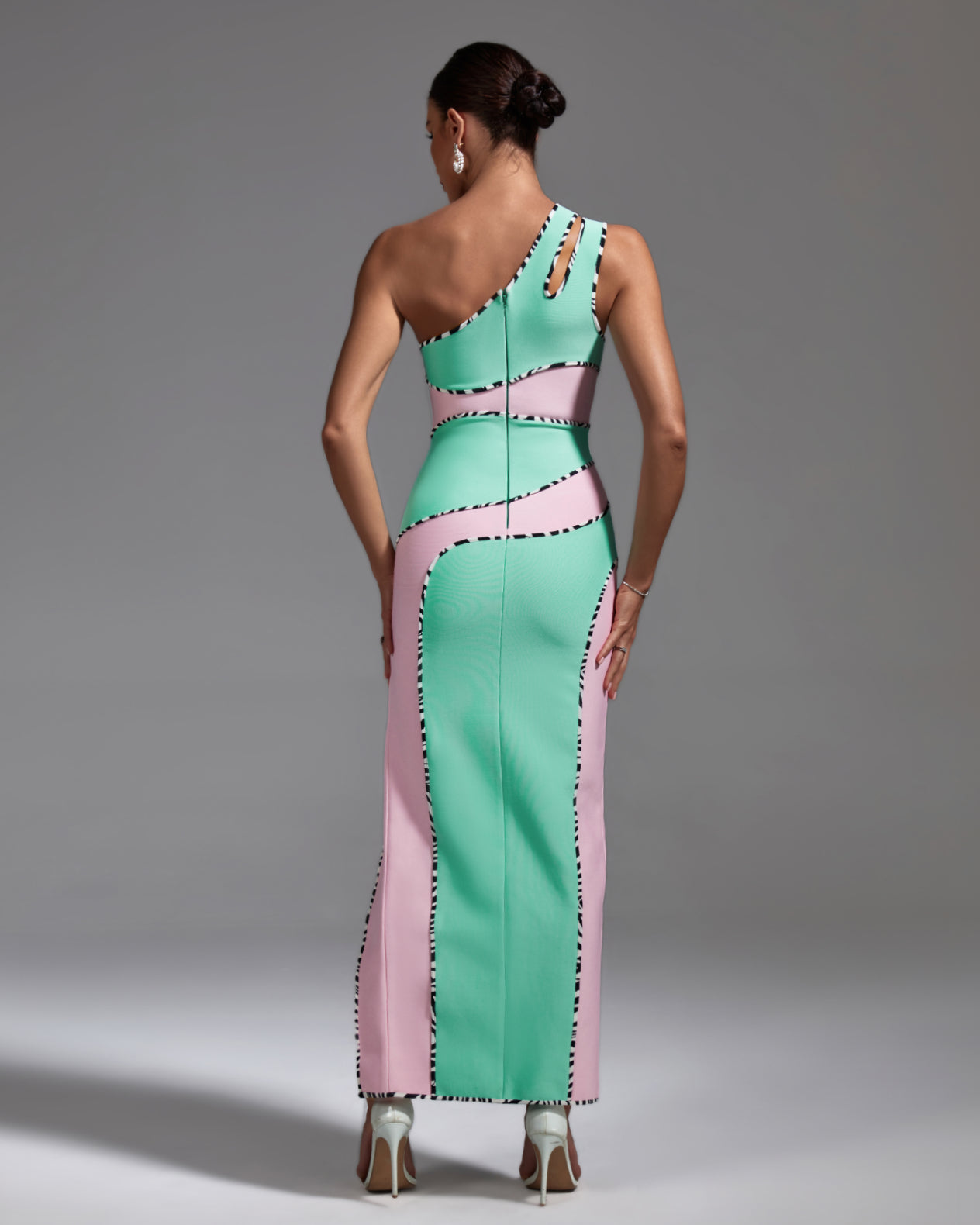 One Shoulder Rhiane Bandage Dress