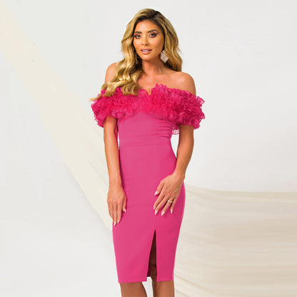 Rose Red Bandage Dress PP24089