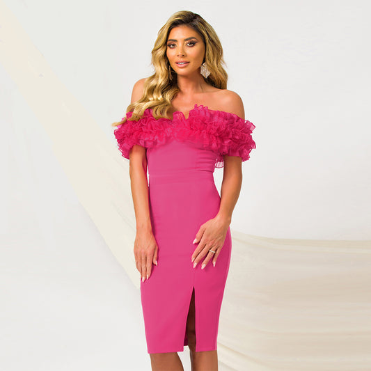 Rose Red Bandage Dress PP24089