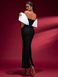 Unique & Elegant Bandage Evening Dress