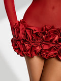 Red Bandage Dress PP25042