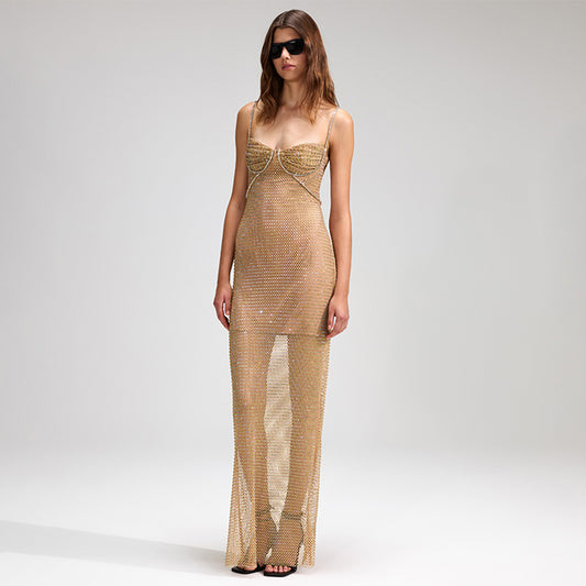 Apricot Bodycon Dress PZC2410