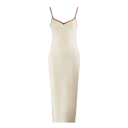 Strappy Sleeveless Plain Midi Bandage Dress PZM103