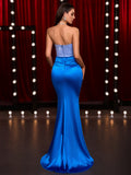 Blue Dress QX25100