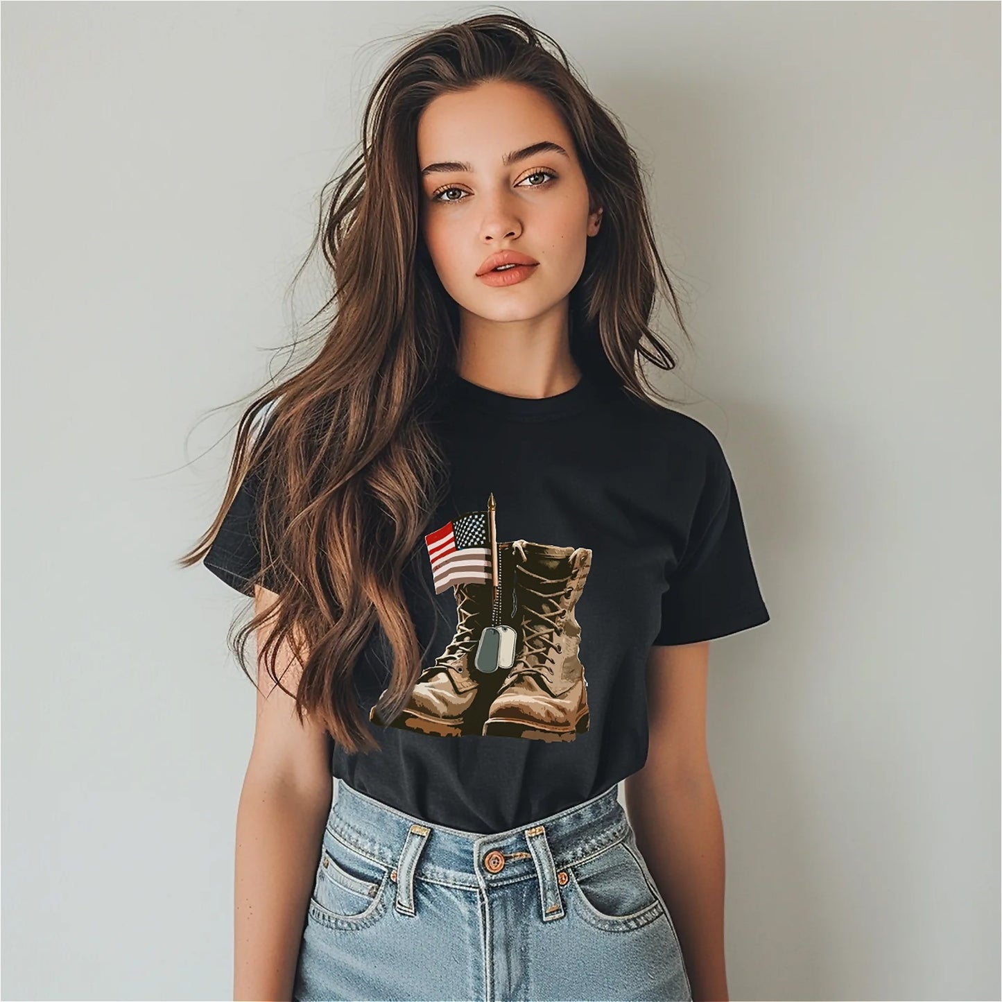 KevaMolly Graphic T Shirts for Women Summer Casual Halloween Printed Tee Cotton Tops Loose Fit