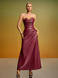 Wine Red Dress YH572