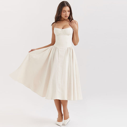Apricot Dress ZNSBA1018