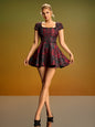 Black Red Dress ZNSBA1352