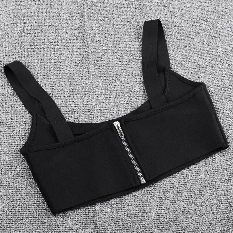 Strappy Sleeveless 2 Piece Over Knee Bandage Set PP19058 76 in wolddress