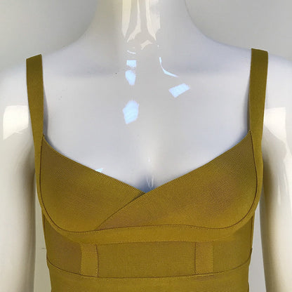 Strappy Sleeveless Midi Bandage Dress HJ448 6 in wolddress