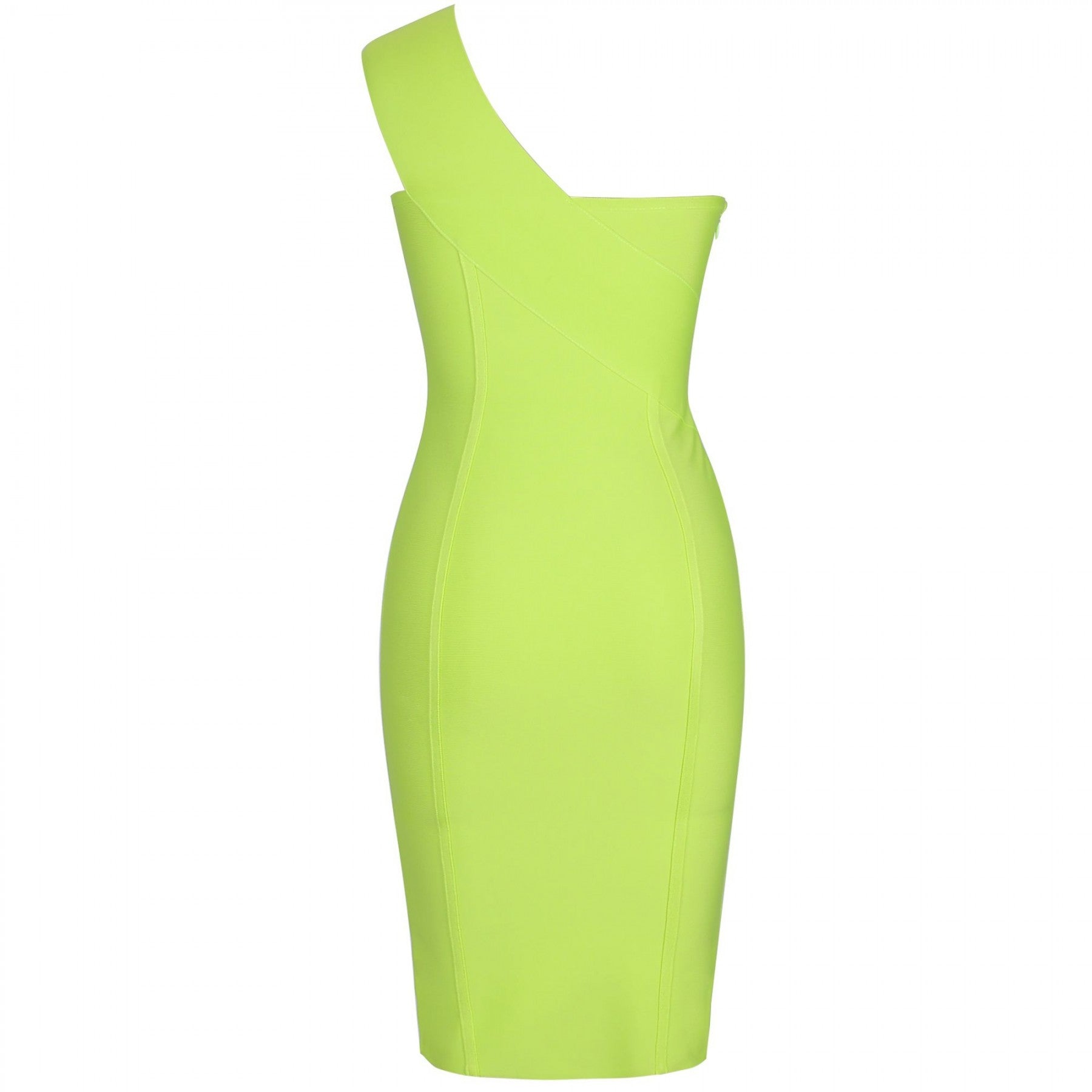 One Shoulder Sleeveless Asymmetrical Over Knee Bandage Dress PP40199 17 in wolddress