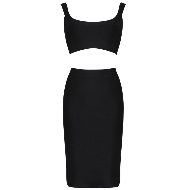 Strappy Sleeveless 2 Piece Over Knee Bandage Set PP19058 68 in wolddress