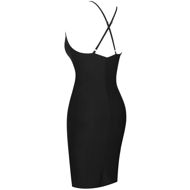 Strappy Sleeveless Over Knee Bandage Dress PP091913