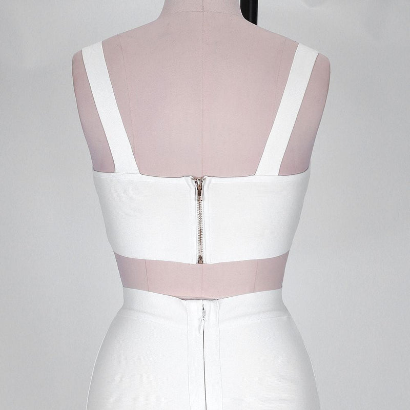 Strappy Sleeveless 2 Piece Over Knee Bandage Set PP19058 15 in wolddress