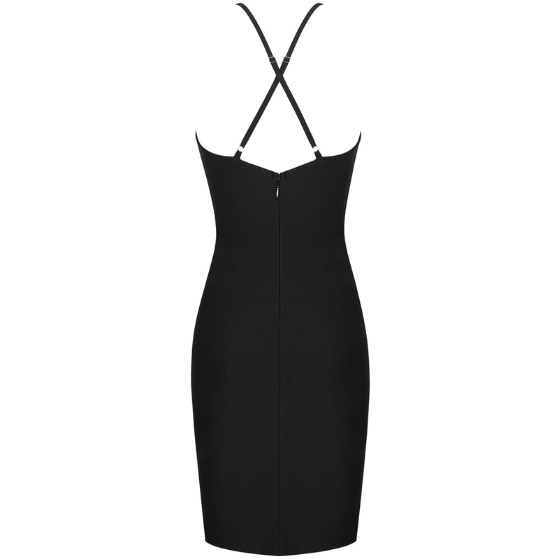 Strappy Sleeveless Over Knee Bandage Dress PP091913