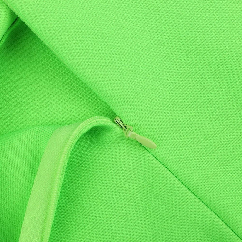 High Neck Sleeveless Plain Over Knee Bandage Dress PF19072 32 in wolddress