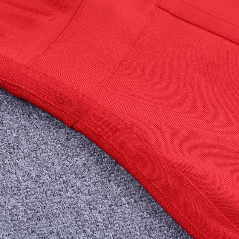 Halter Sleeveless Plain Over Knee Bandage Dress PF19008 31 in wolddress