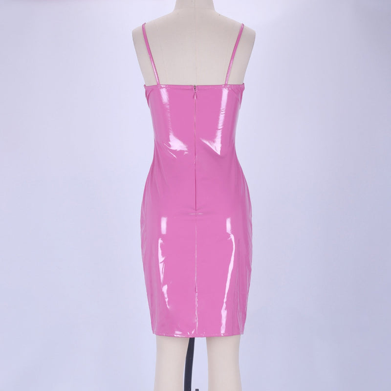 Strappy Sleeveless Mini Bodycon Dress CS0004 6 in wolddress