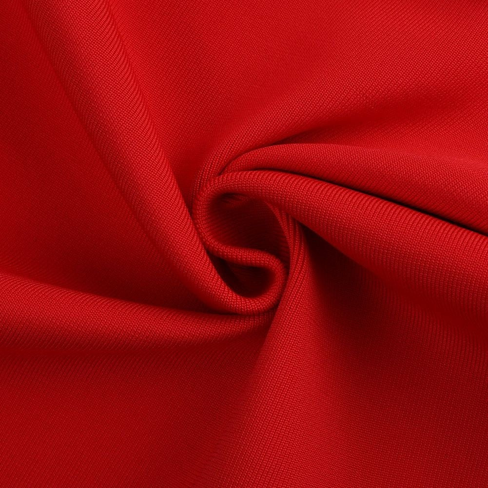Strapless Sleeveless Tassels Over Knee Bandage Dress PF19034 36 in wolddress