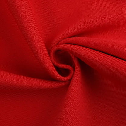Strapless Sleeveless Tassels Over Knee Bandage Dress PF19034 36 in wolddress