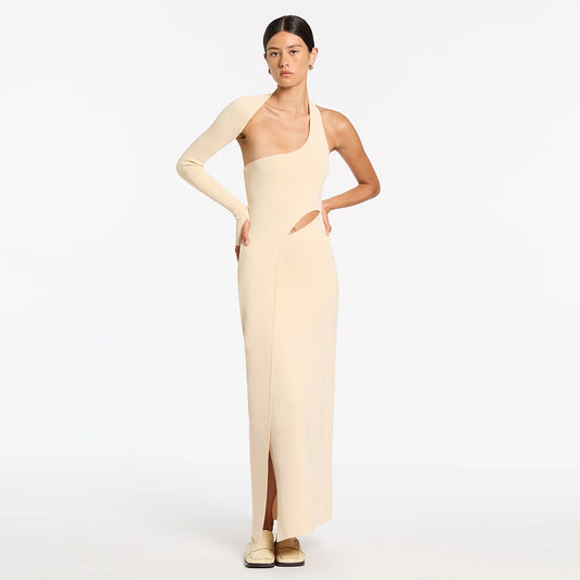 Beige Dress BD2489
