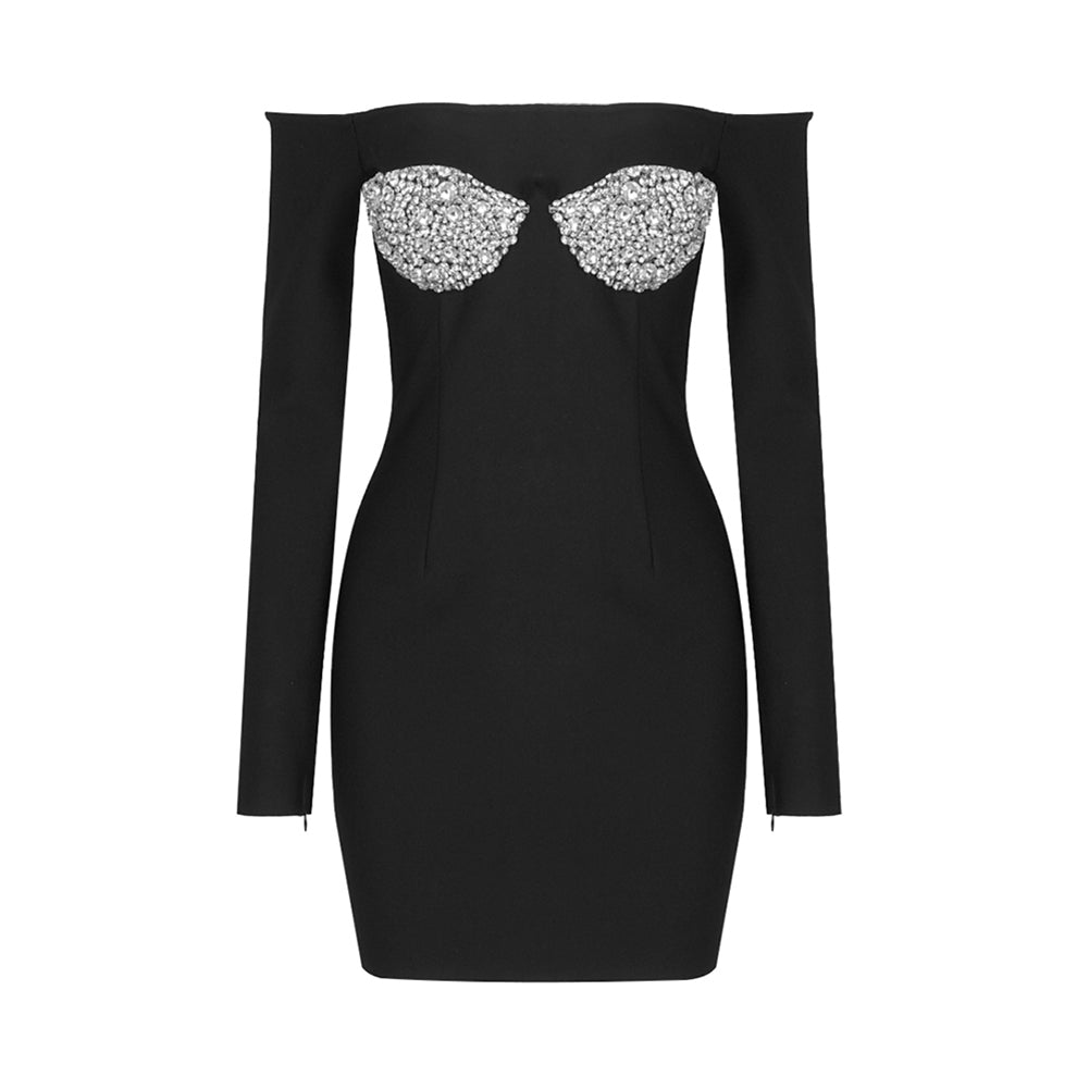 Black Bandage Dress BD2498