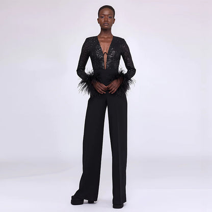 Black Jumpsuit BD2505
