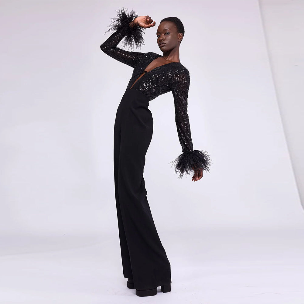 Black Jumpsuit BD2505