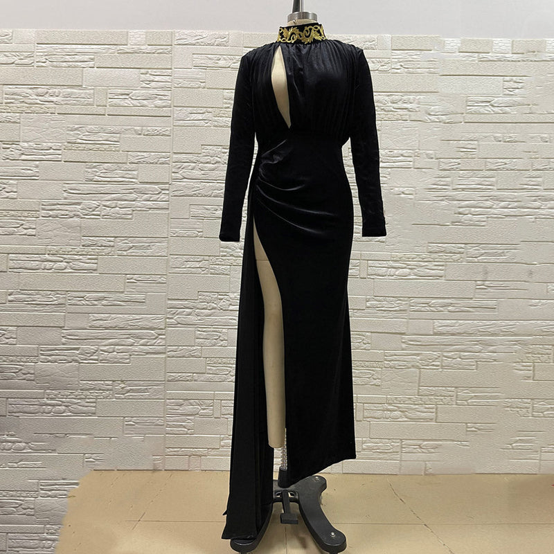 Black Bodycon Dress H01190 3