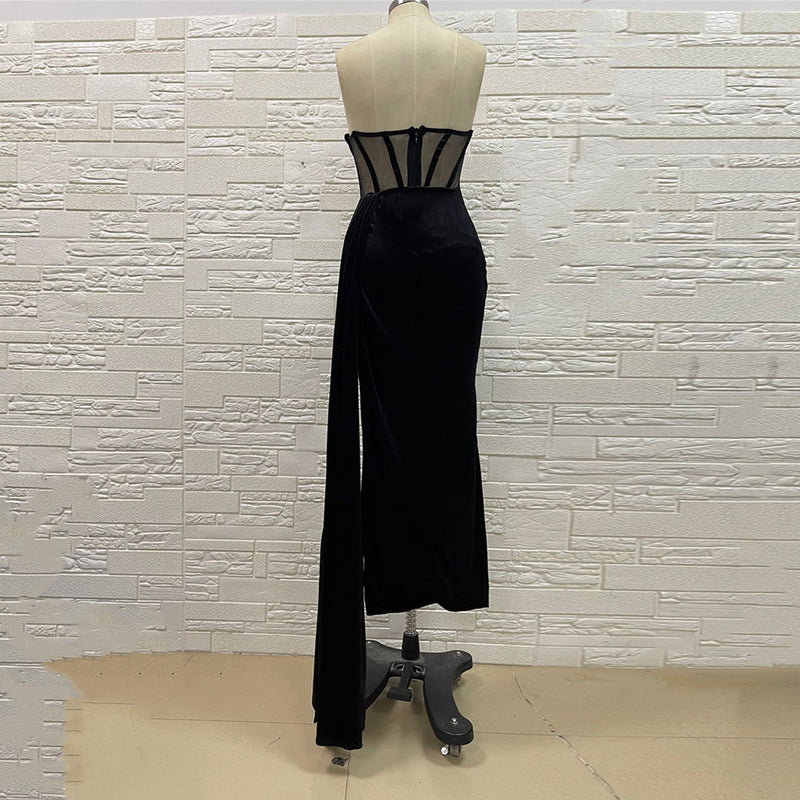 Black Bodycon Dress H01195 5