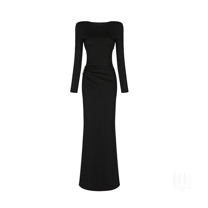 Black Bodycon Dress H1729 5