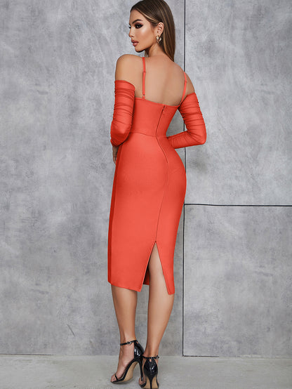 Red Bandage Dress HB00461