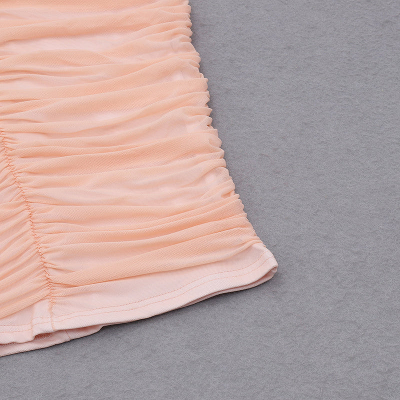 Pink Bodycon Dress HB0111 8