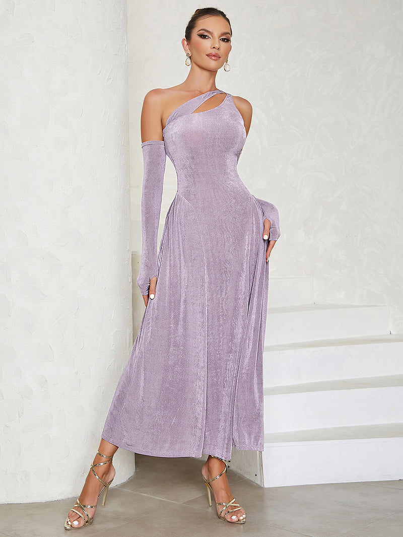 Purple Bodycon Dress HB01301