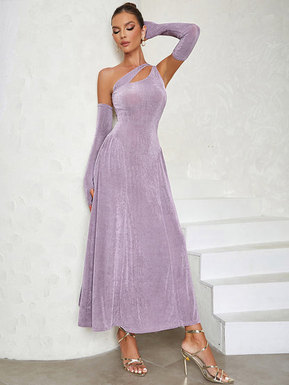Purple Bodycon Dress HB01301