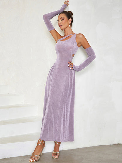 Purple Bodycon Dress HB01301