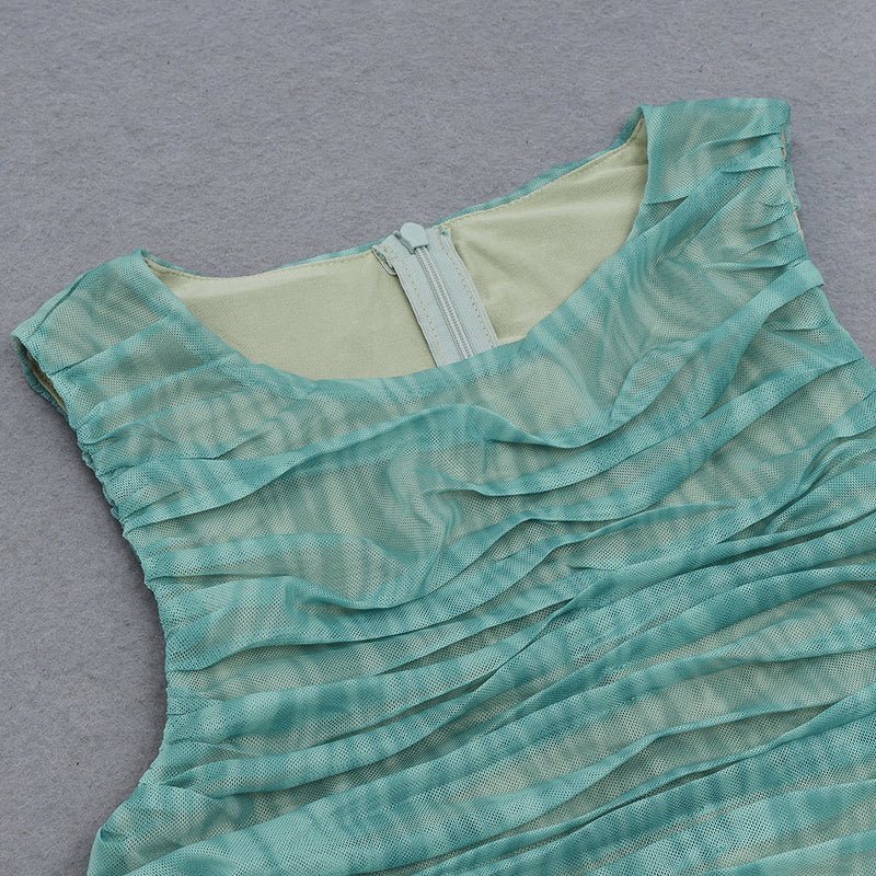 Green Bodycon Dress HB0174 7